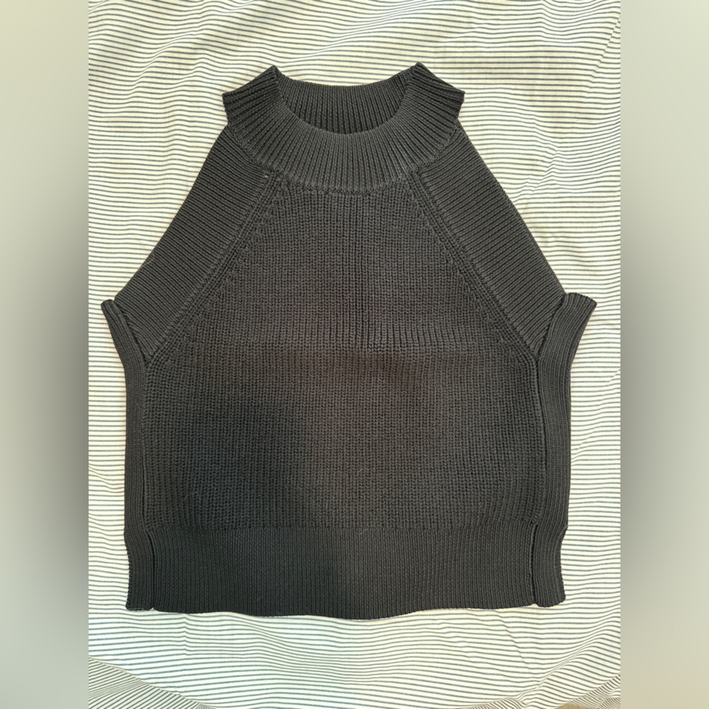 Wilfred Black Halter Top